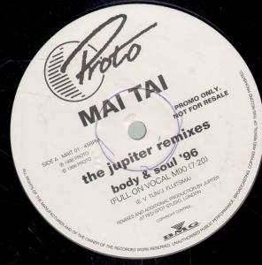 Mai Tai - Body And Soul '96 - 12 Inch