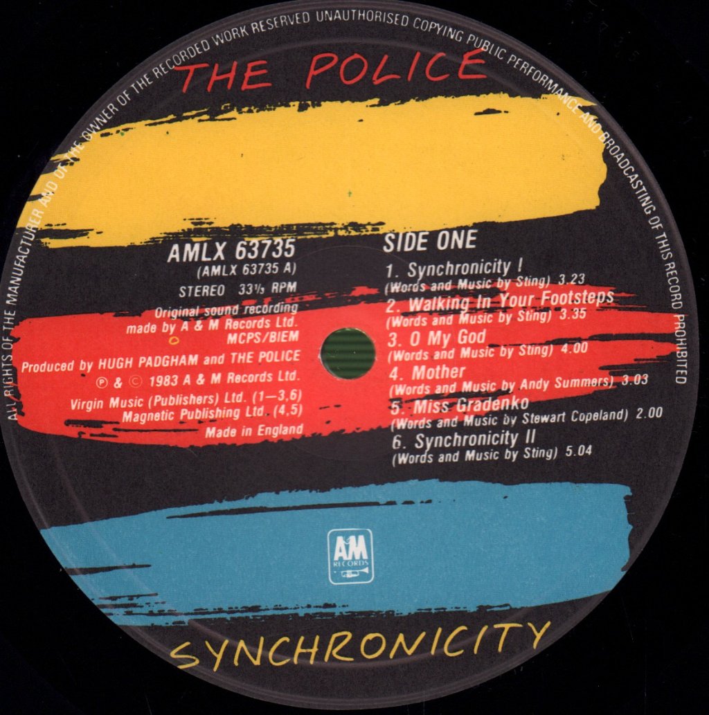 Police - Synchronicity - Lp