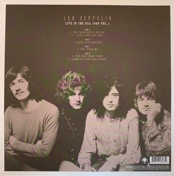 Led Zeppelin - Live in the USA 1969 Vol: 1 - Double Lp