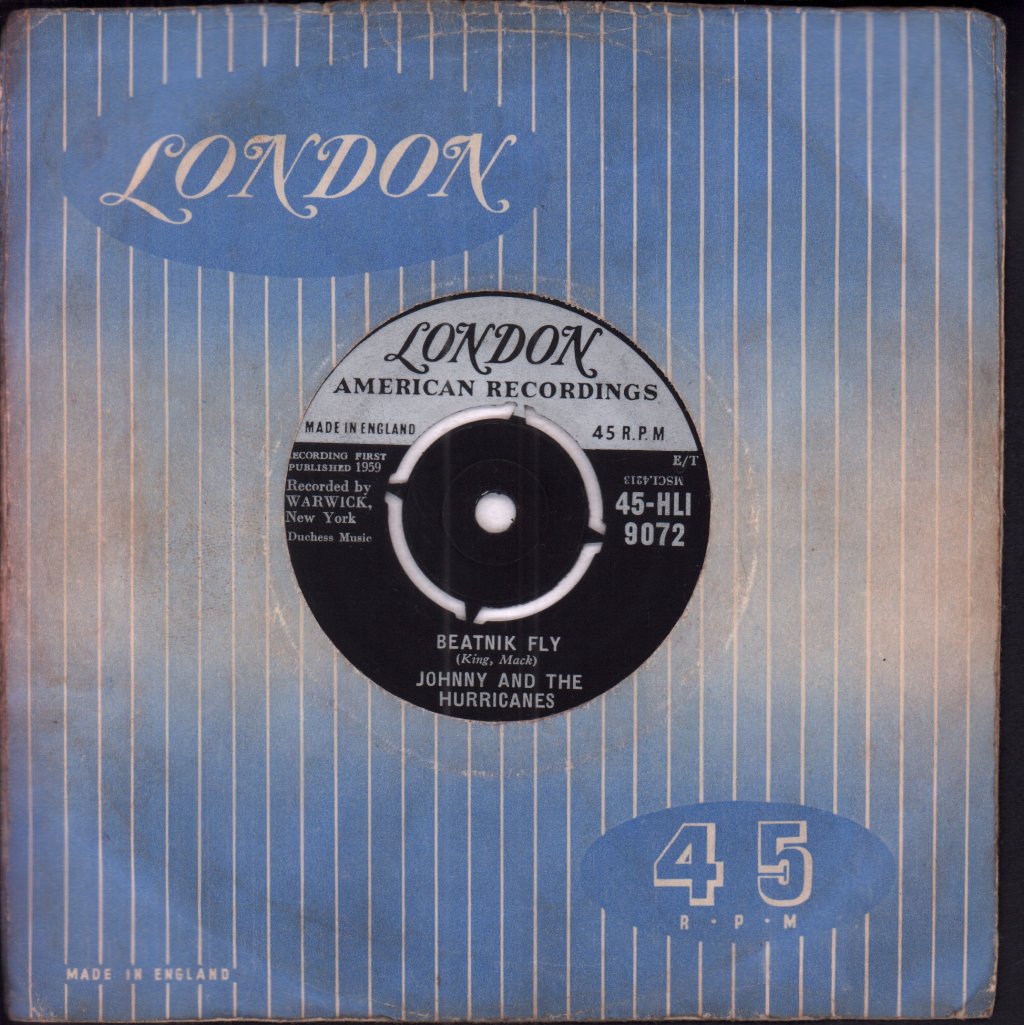 Johnny And The Hurricanes - Beatnik Fly - 7 Inch