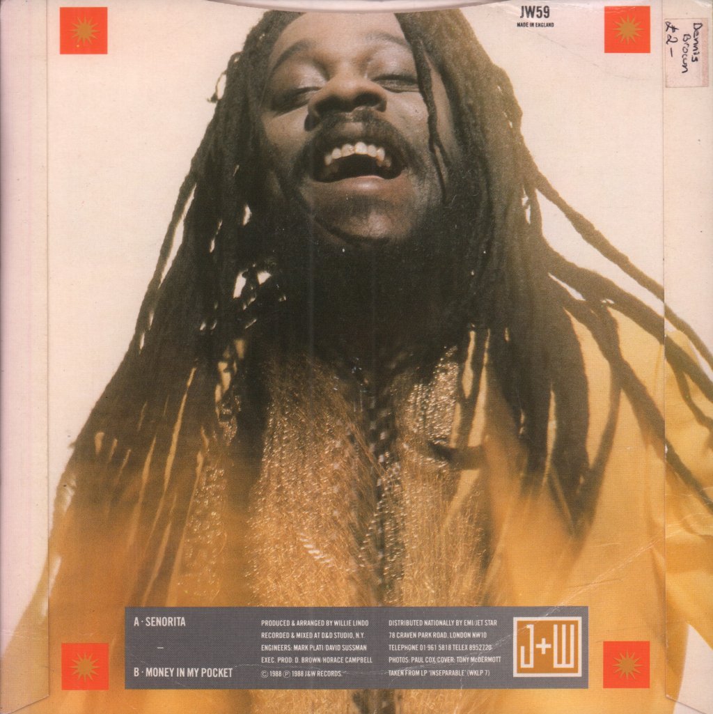 Dennis Brown - Señorita - 7 Inch