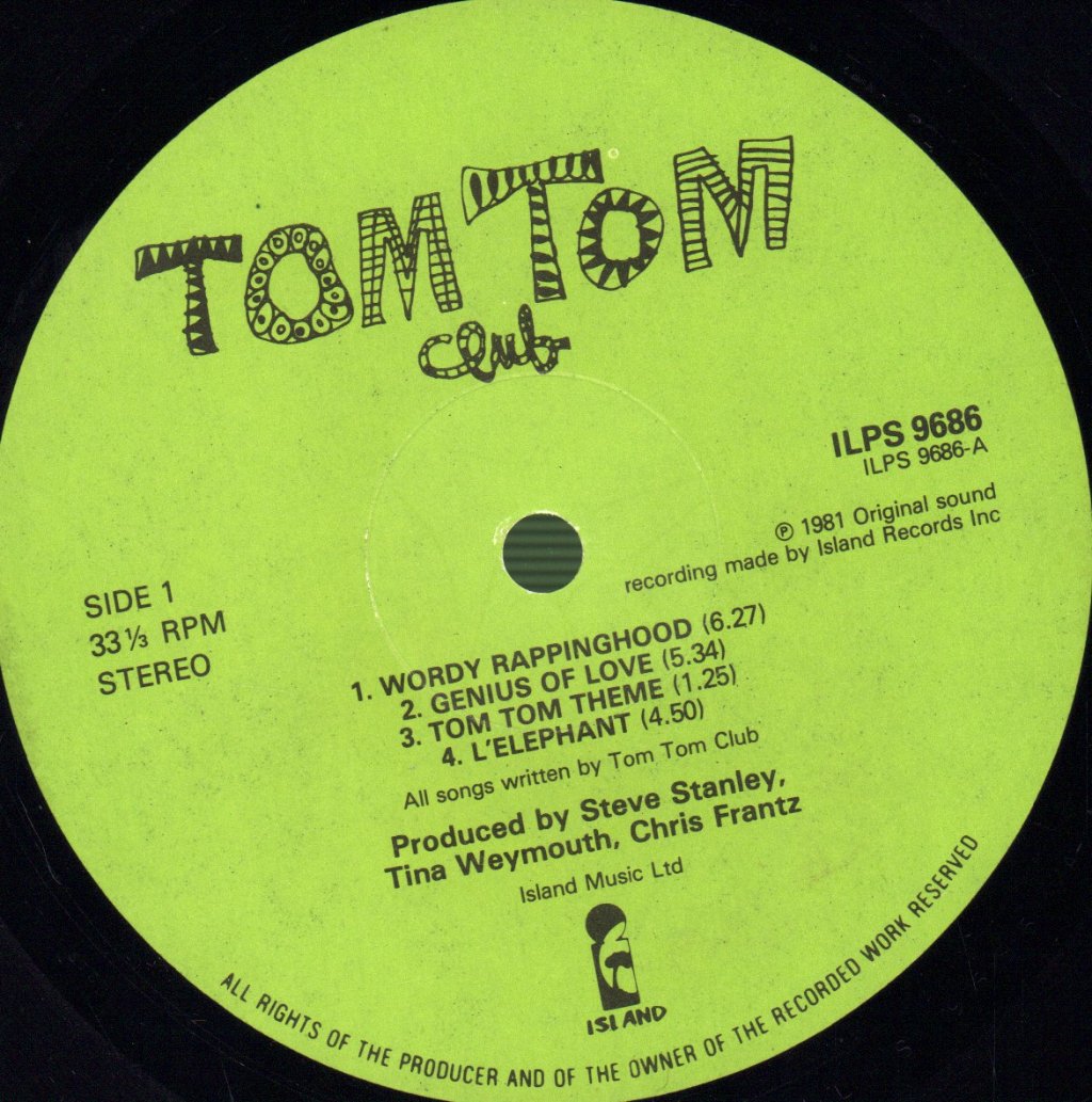 Tom Tom Club - Tom Tom Club - Lp