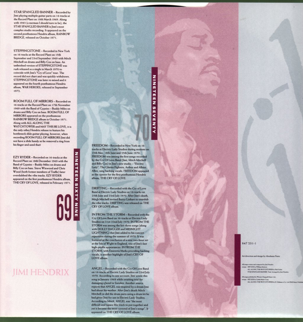 Jimi Hendrix - Cornerstones 1967 - 1970 - Lp