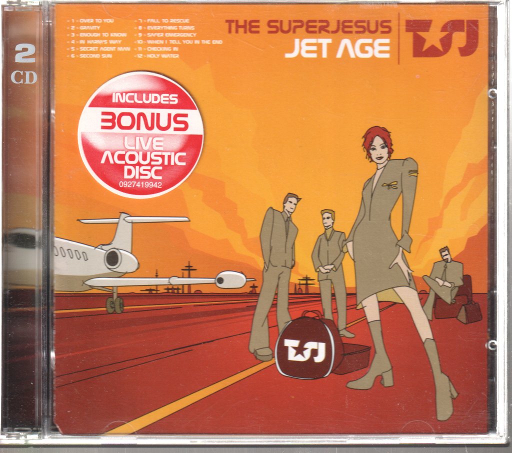 Superjesus - Jet Age + Bonus Live Acoustic Disc - Double Cd