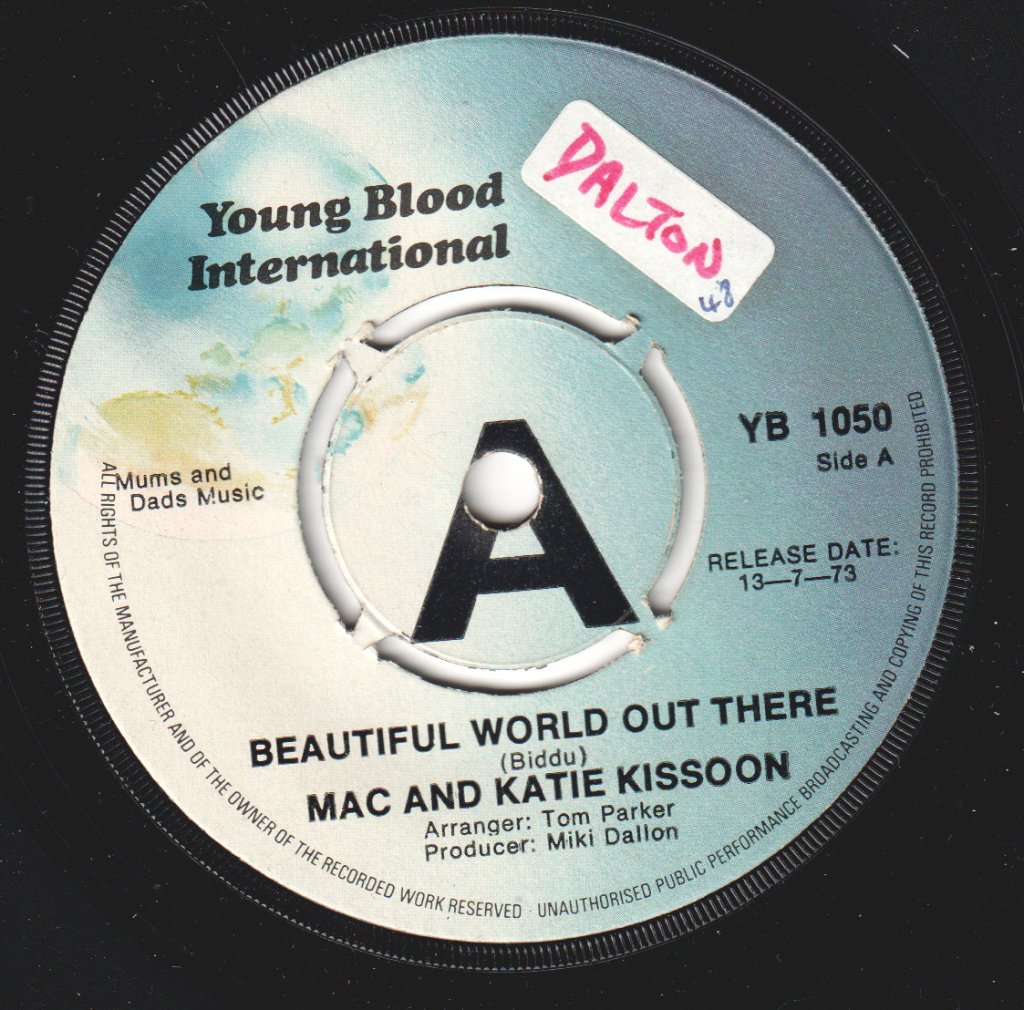 Mac And Katie Kissoon - Beautiful World Out There - 7 Inch