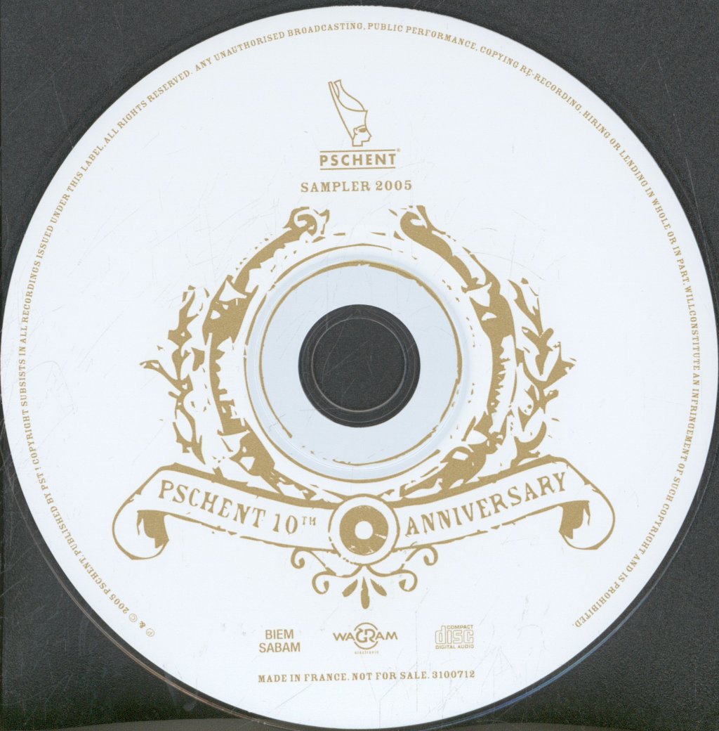 Various Artists - Pschent 10th Anniversary / Sampler 2005 - Cd