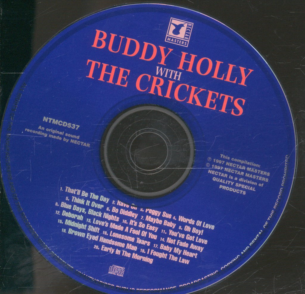 Buddy Holly And The Crickets - Buddy Holly With The Crickets - Cd