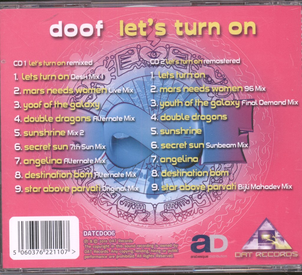 Doof - Let's Turn On - Remixed & Remastered - Cd