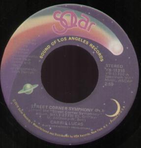 Carrie Lucas - Street Corner Symphony - 7 Inch
