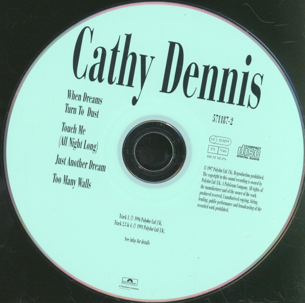 Cathy Dennis - When Dreams Turn To Dust - Cd