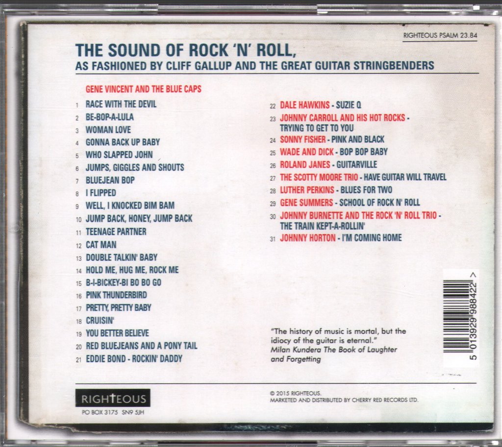 Various Artists - Great Rock'n'Roll Stringbenders - Cd