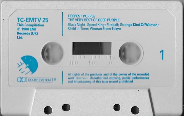 Deep Purple - Deepest Purple The Very Best Of Deep Purple - Cassette