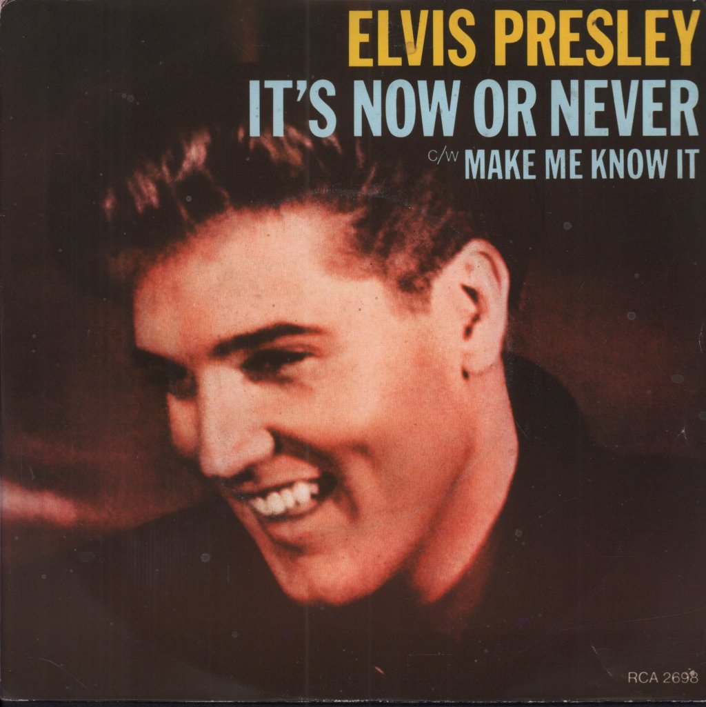 Elvis Presley - It's Now Or Never - 7 Inch