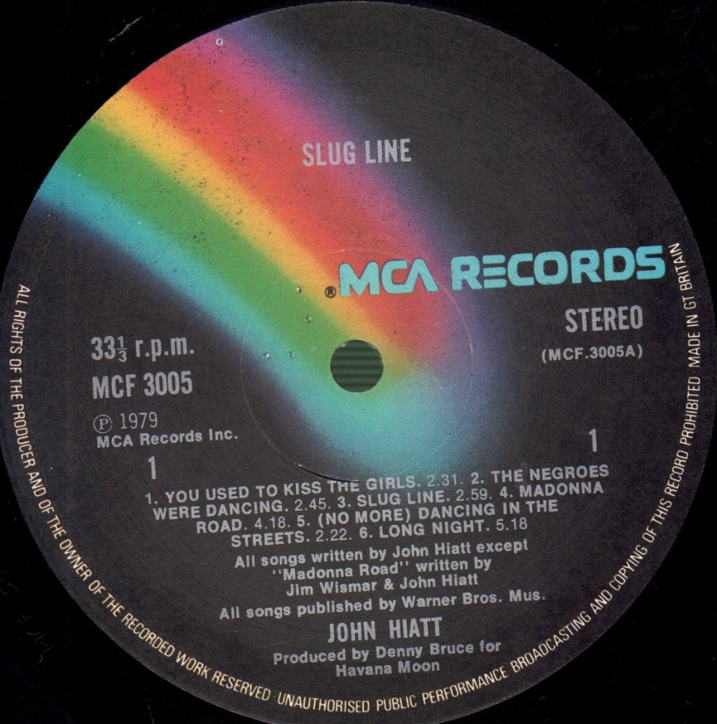 John Hiatt - Slug Line - Lp