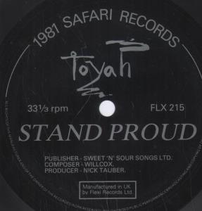 Toyah - Stand Proud - 7 Inch