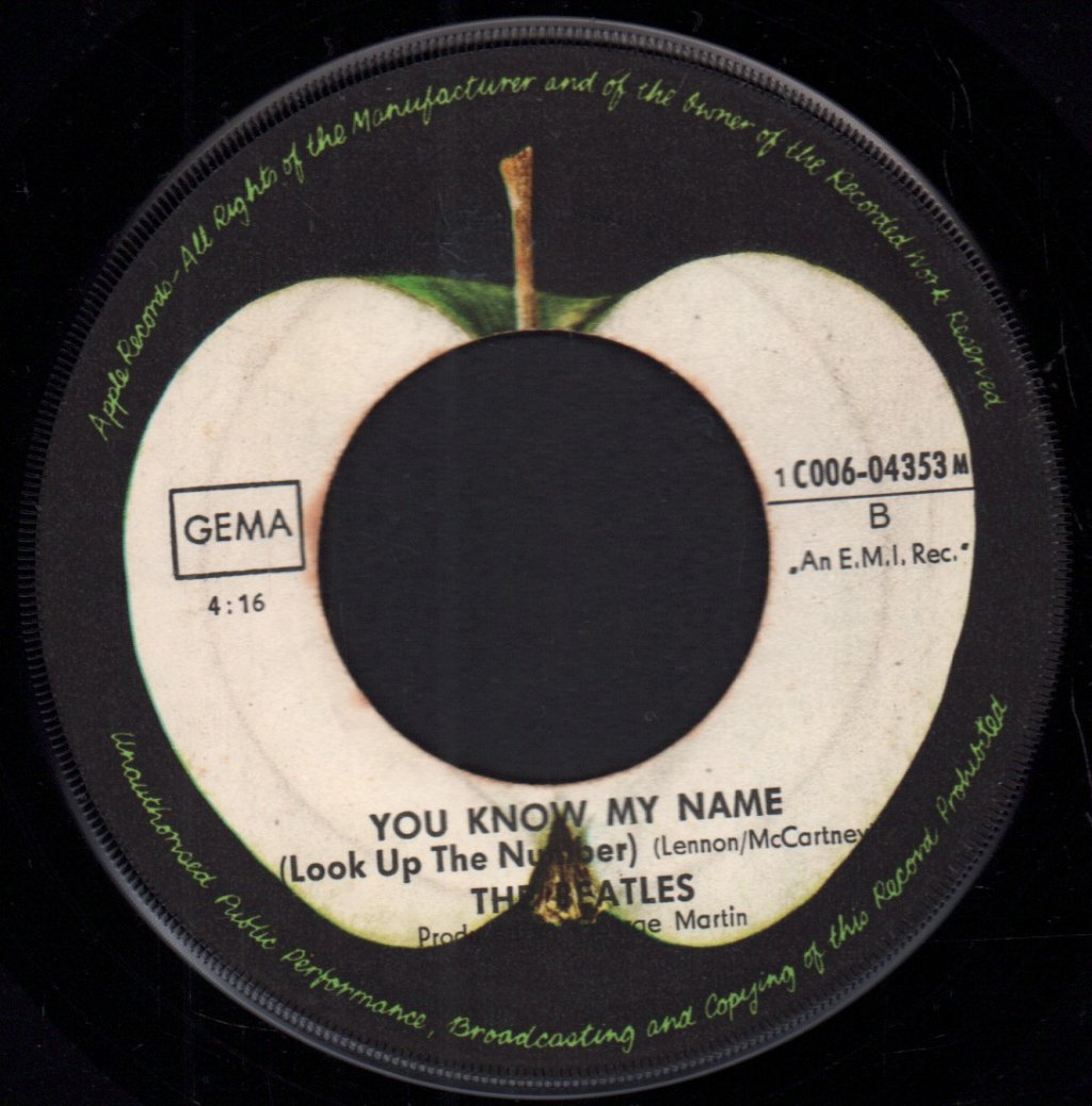 Beatles - Let It Be - 7 Inch