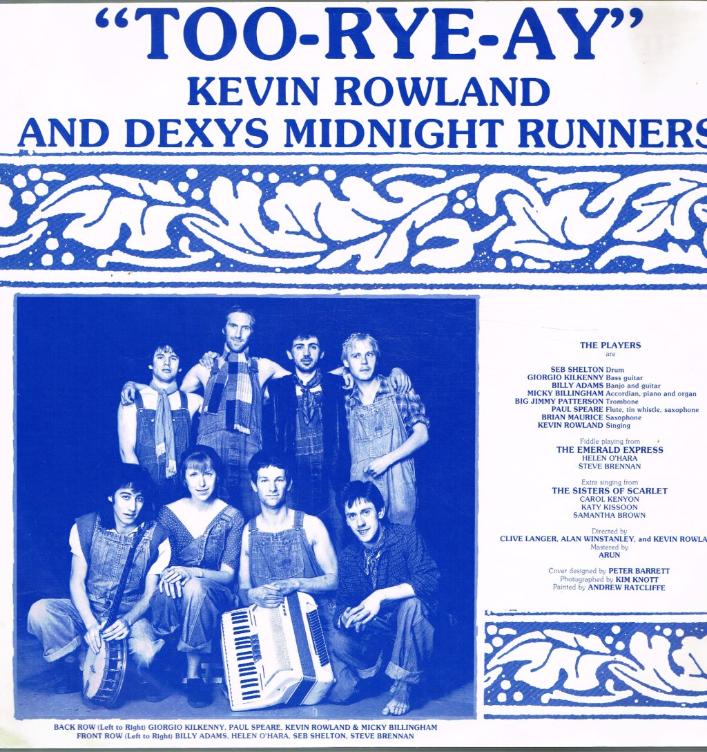 Dexys Midnight Runners - Too Rye Ay - Lp