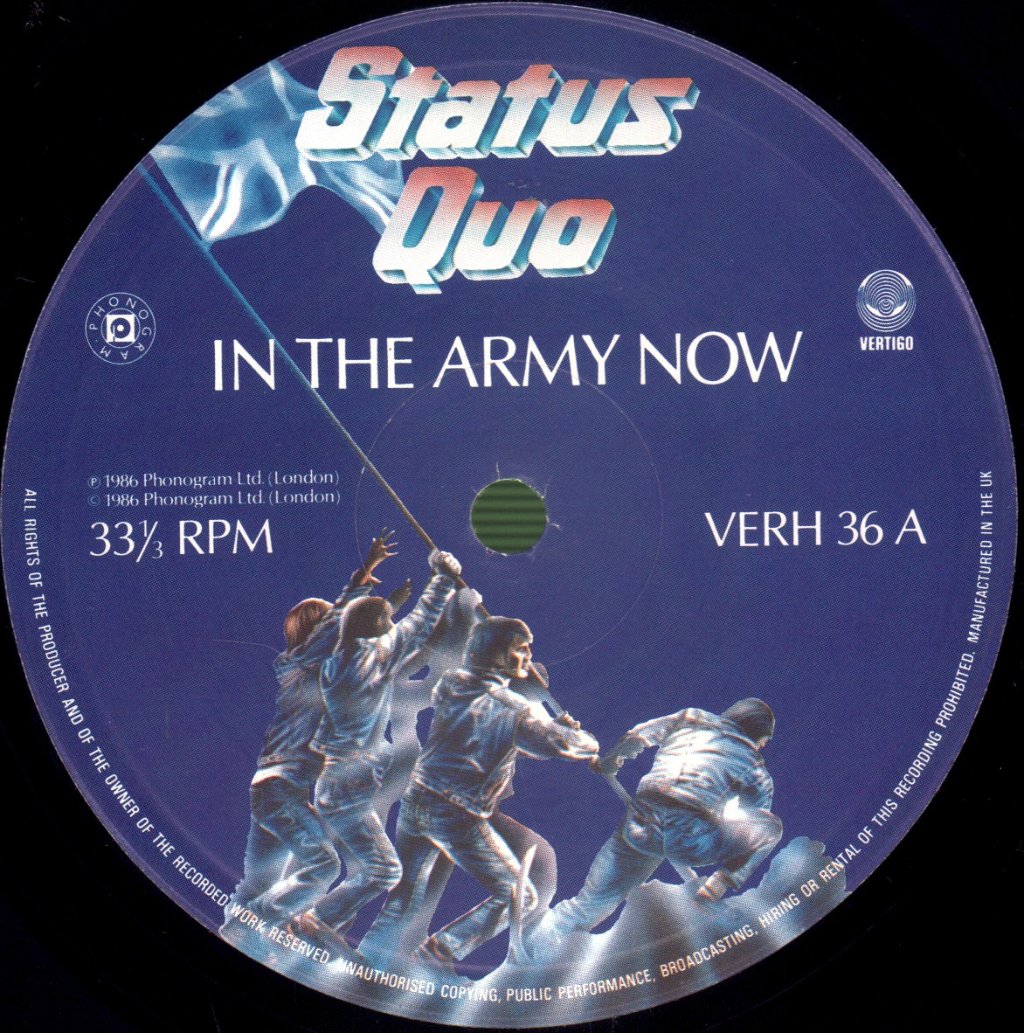 Status Quo - In The Army Now - Lp