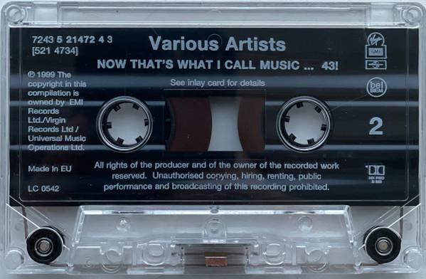 Various Artists - Now That’s What I Call Music! 43 - Cassette
