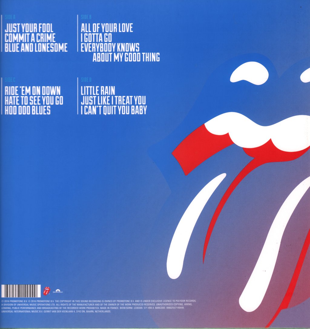 Rolling Stones - Blue & Lonesome - Double Lp