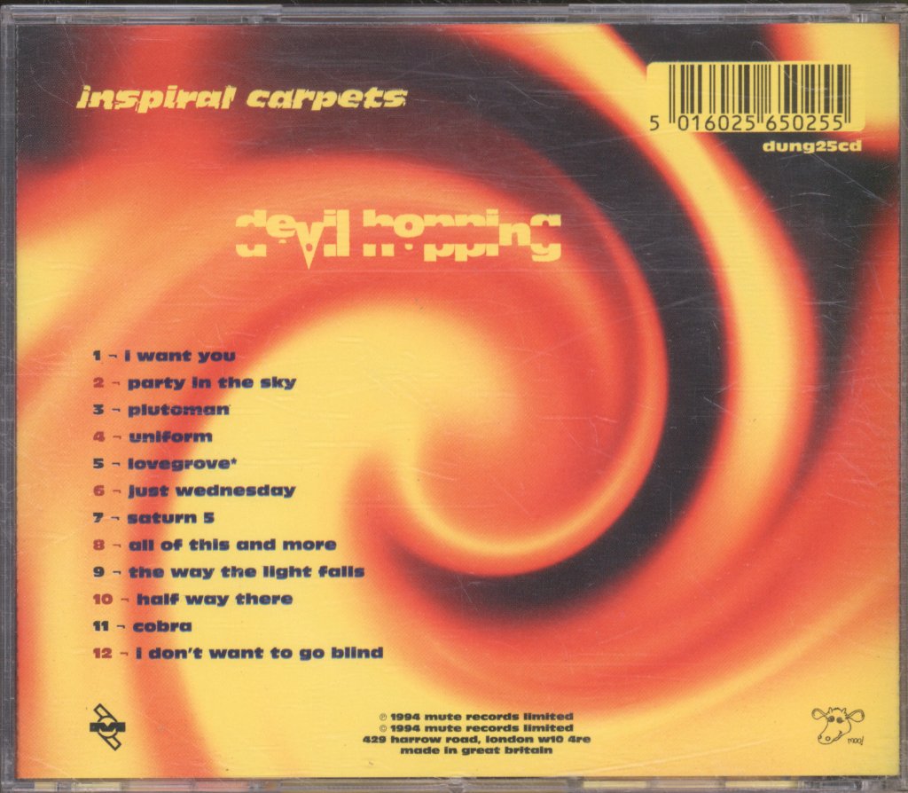 Inspiral Carpets - Devil Hopping - Cd