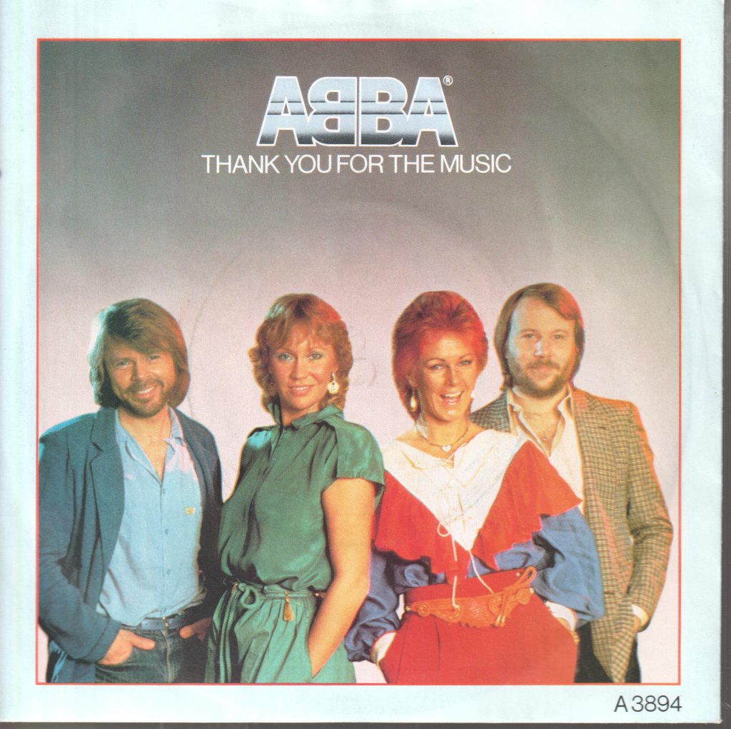 ABBA - Thank You For The Music - 7 Inch