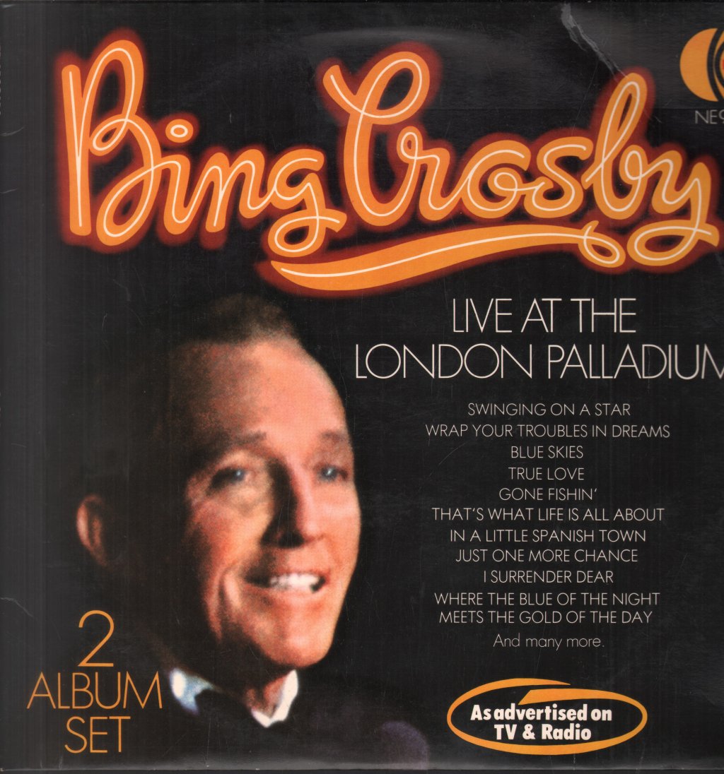 Bing Crosby - Live At The London Palladium - Double Lp
