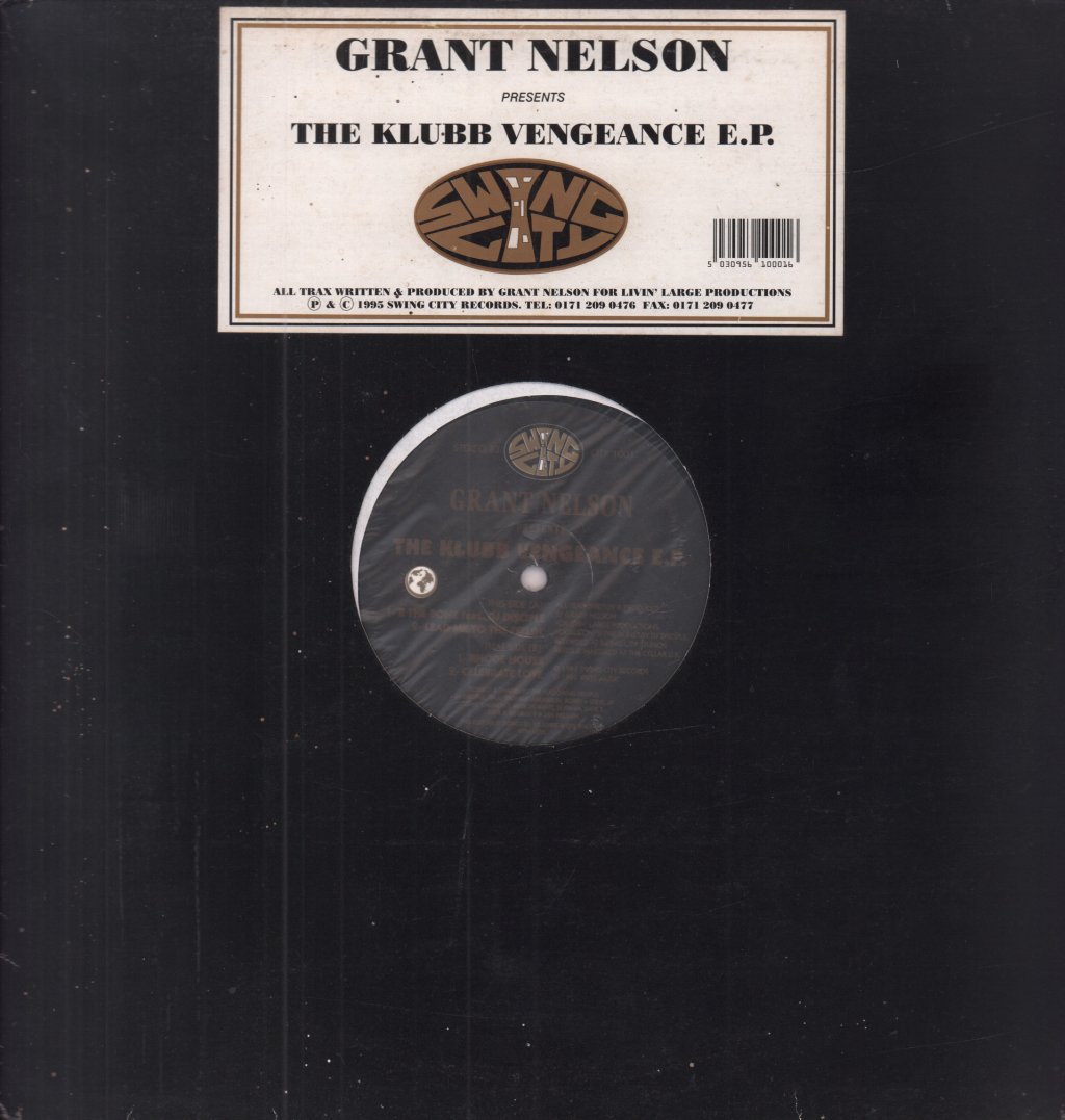 Grant Nelson - Klubb Vengeance E.P. - 12 Inch