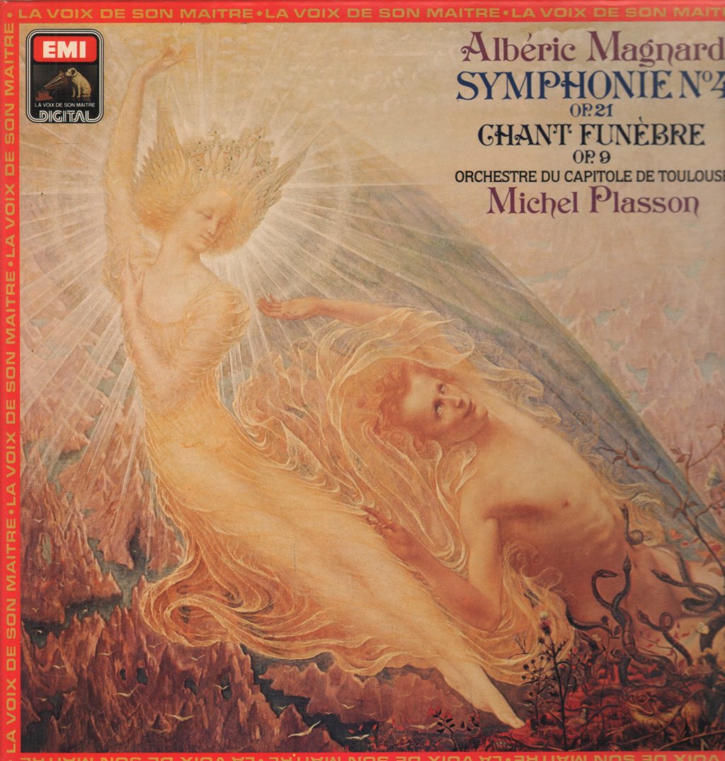 Michel Plasson / Orchestre Du Capitol De Toulouse - Alberic Magnard - Symphonie No4 Op.21 Chant Funebre - Lp