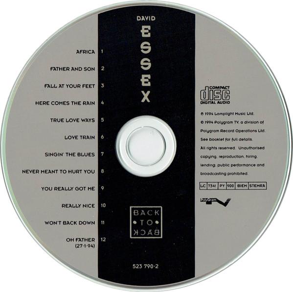 David Essex - Back To Back - Cd