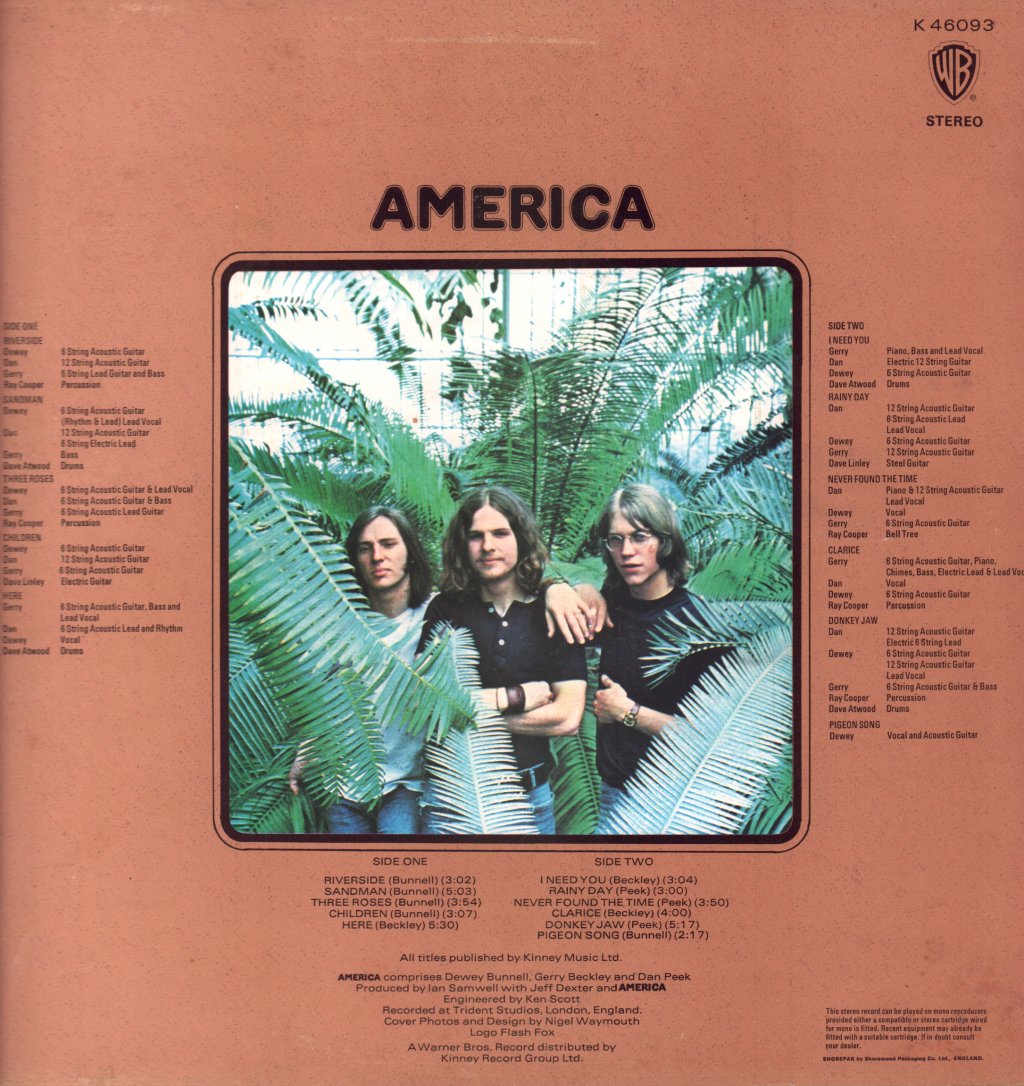 America - America - Lp