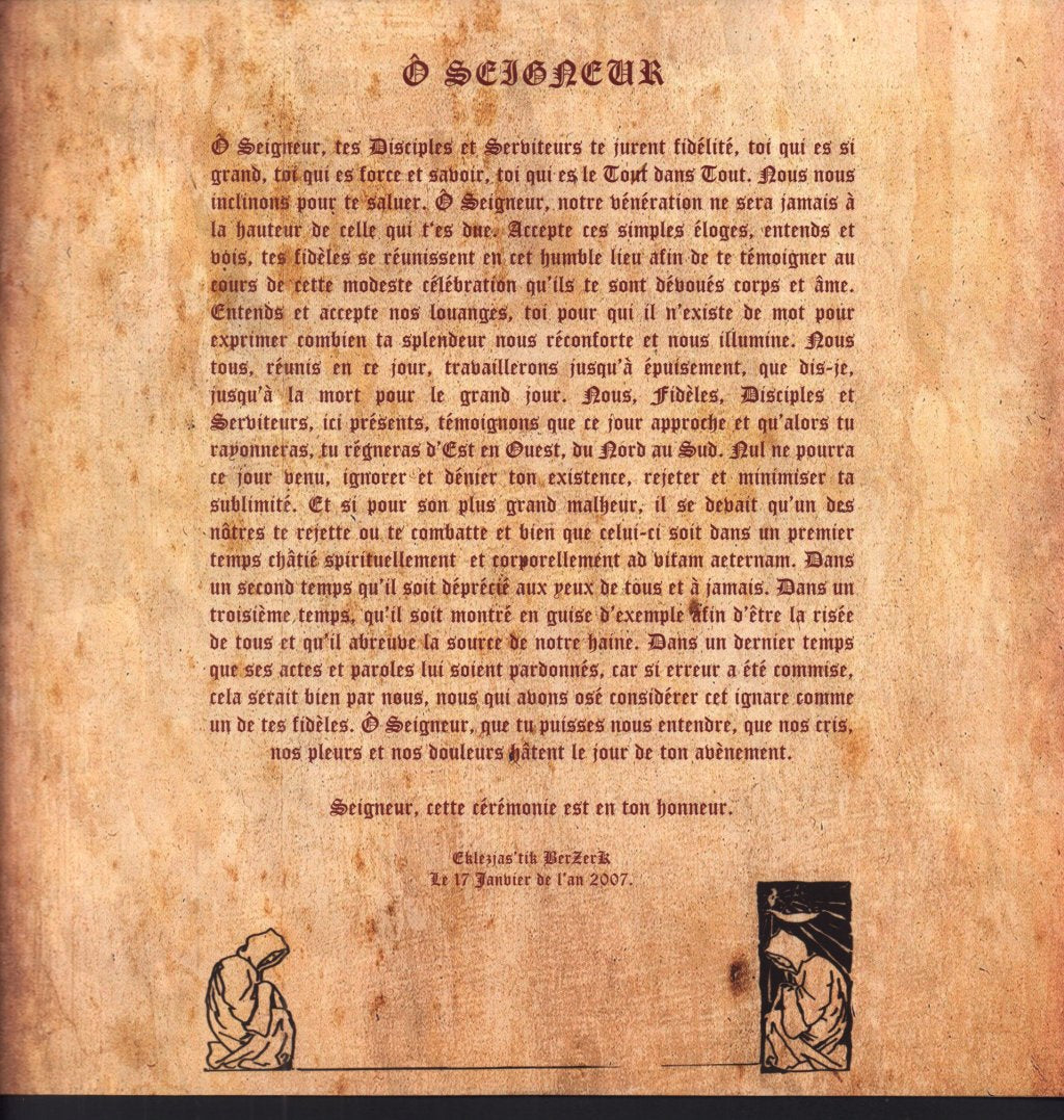 Sektarism - La Mort De L'Infidèle - Double Lp