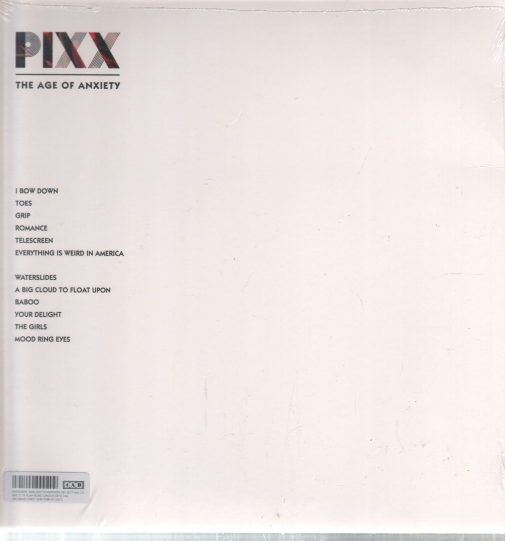 Pixx - Age Of Anxiety - Lp