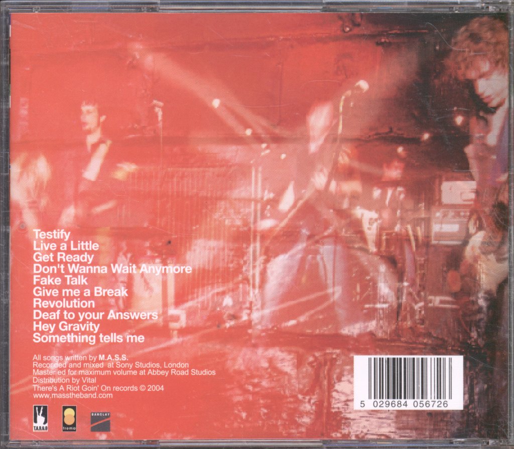 M.a.s.s. - Revolution - Cd