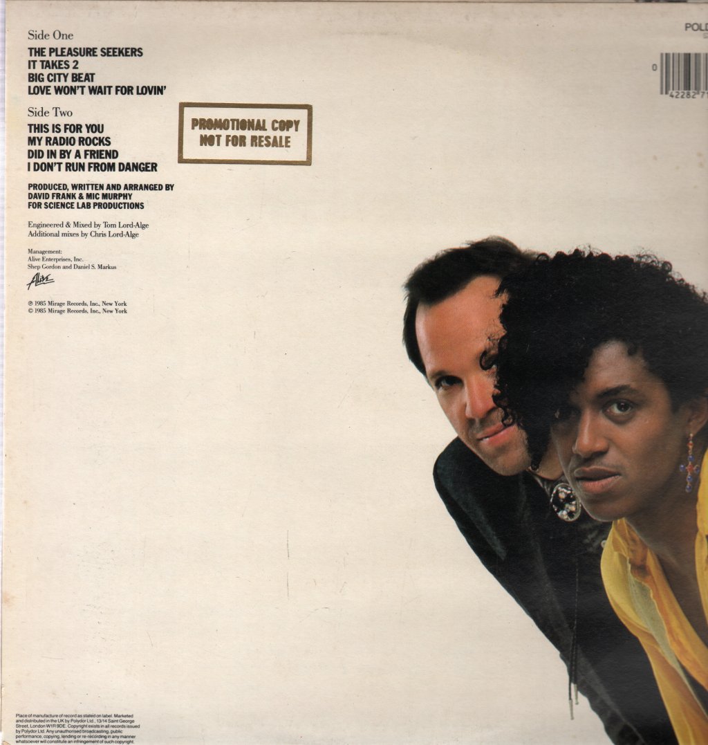 System (Electro Soul) - Pleasure Seekers - Lp