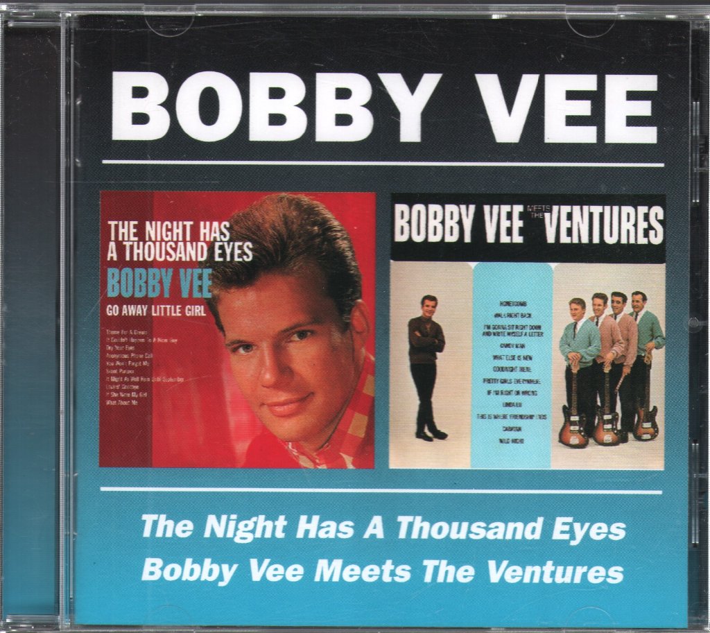 Bobby Vee - Night Has Thousand Eyes/ Bobby Vee Meets The Ventures - Cd