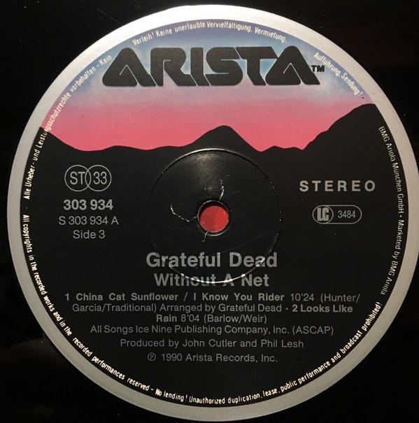 Grateful Dead - Without A Net - Triple Lp