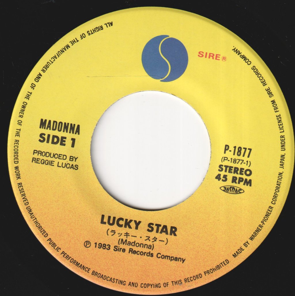 Madonna - Lucky Star - 7 Inch