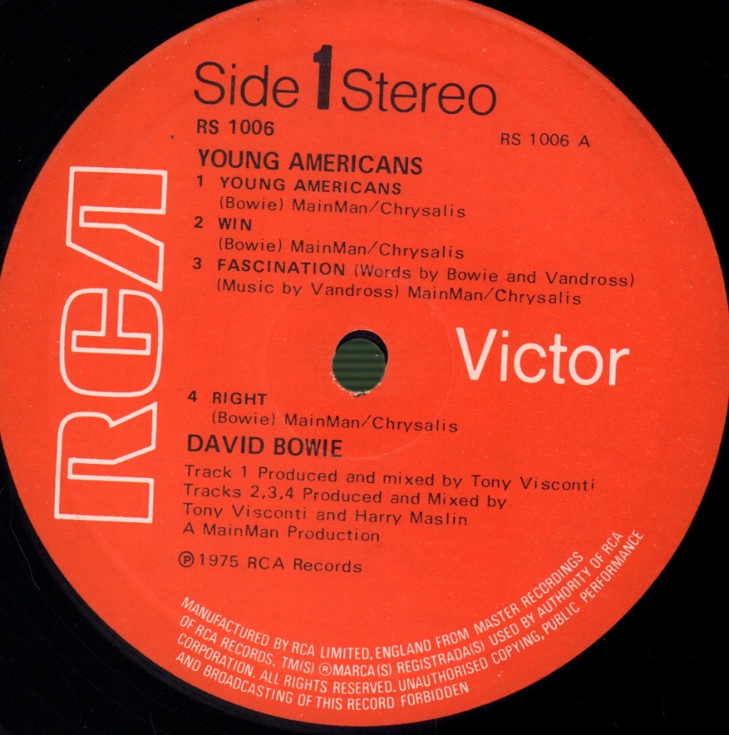 David Bowie - Young Americans - Lp