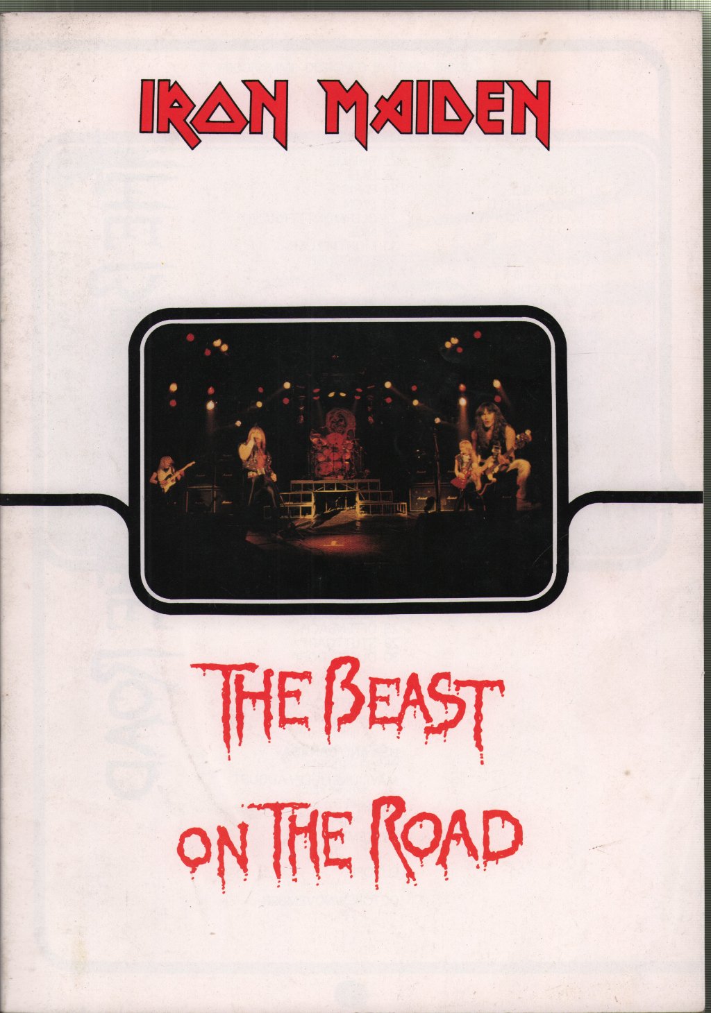 Iron Maiden - Beast On The Road - Tour Programme