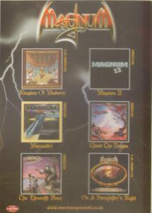 Magnum (Metal Group) - Reissues - Card