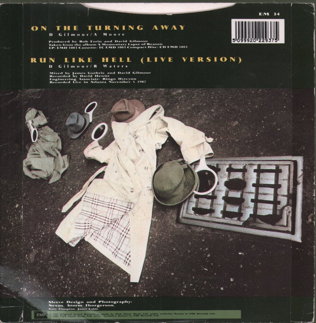 Pink Floyd/St Philips Choir - Run Like Hell (live)/Light The Candles - 7 Inch