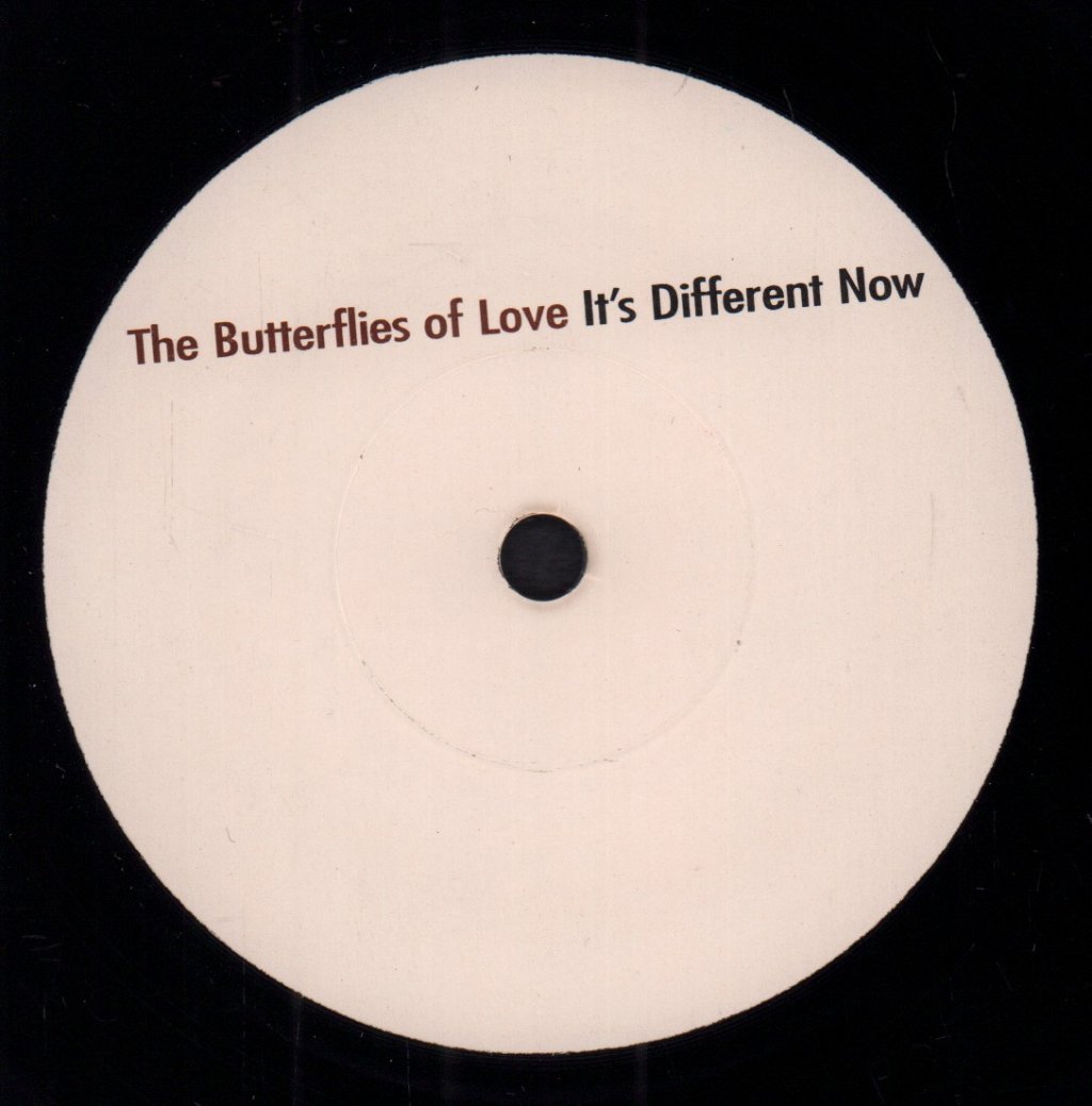 Butterflies Of Love - It's Different Now - 7 Inch