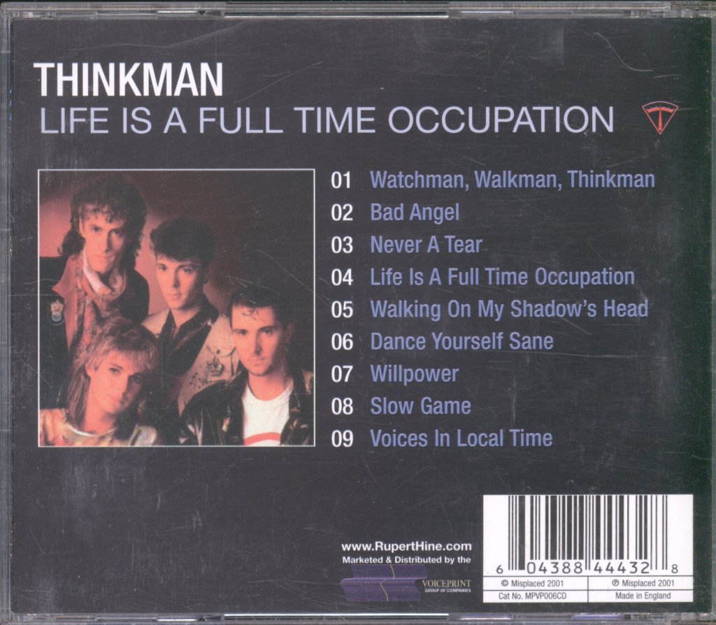 Thinkman - Life Is A Full Time Occupation - Cd