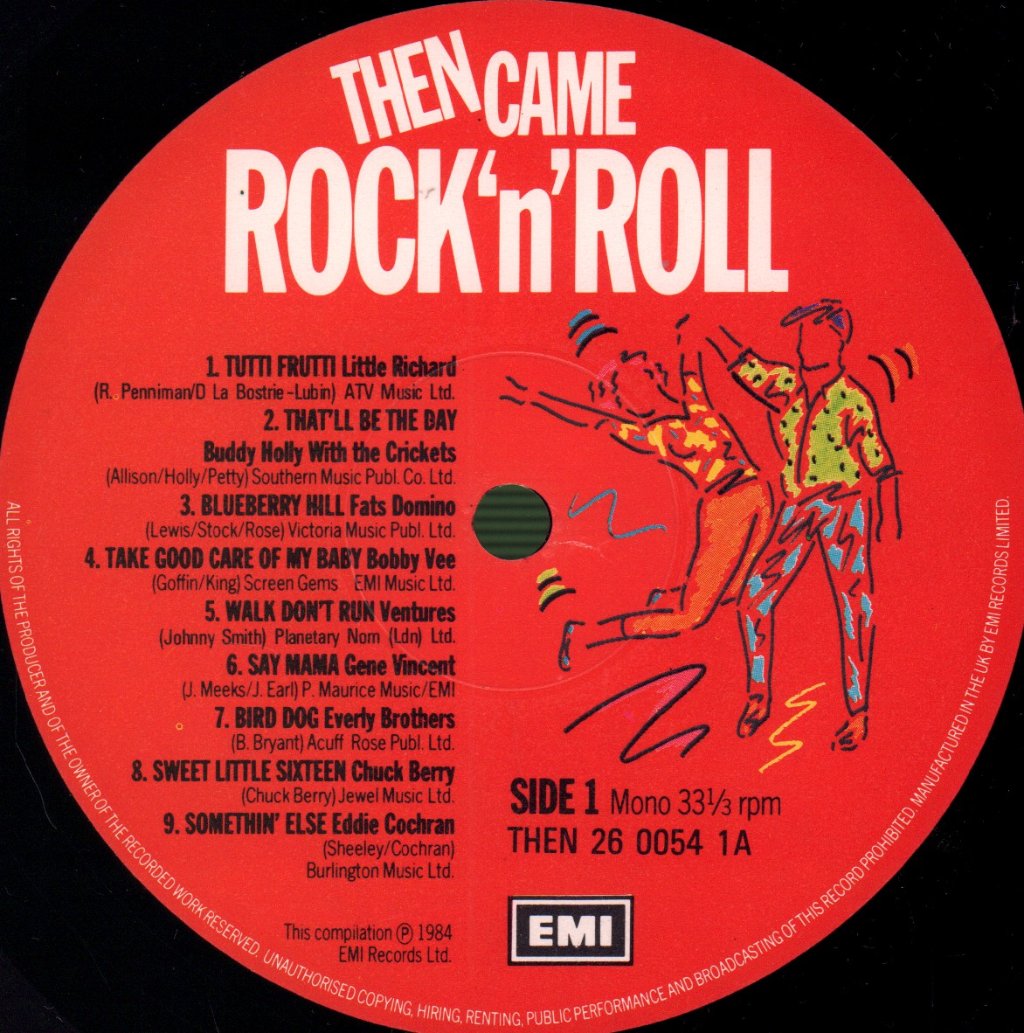 Various Artists - Then Came Rock N Roll - Double Lp