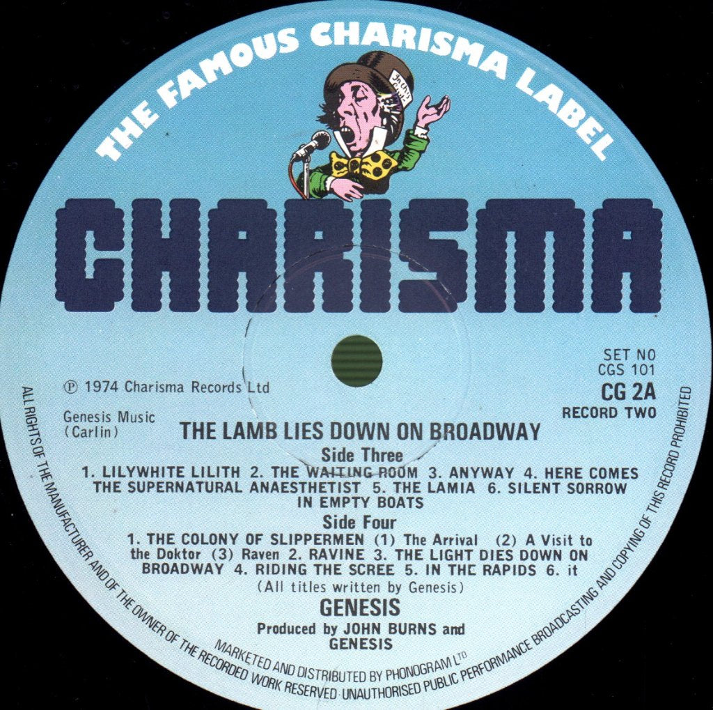 Genesis - Lamb Lies Down On Broadway - Double Lp
