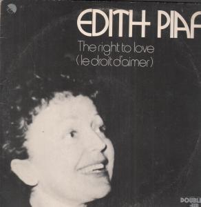 Edith Piaf - Right To Love - Lp