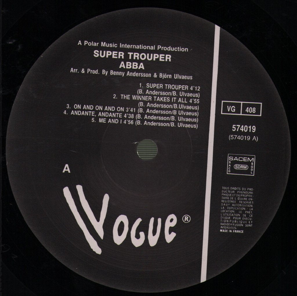 ABBA - Super Trouper - Lp