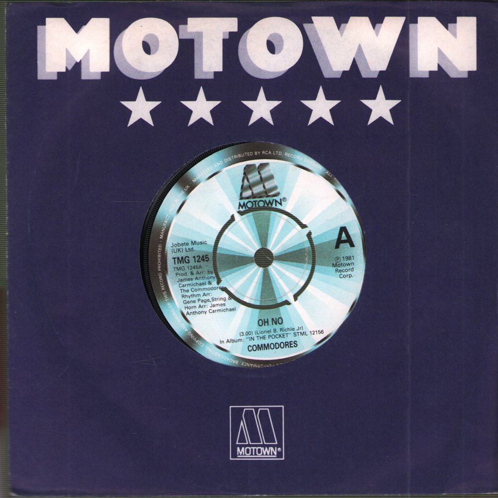 Commodores - Oh No - 7 Inch
