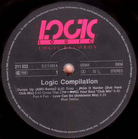 Various Artists - Dance Logic - Lp